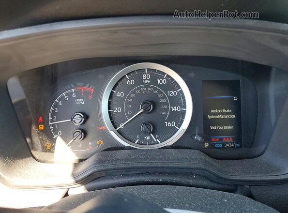 5YFEPMAE7NP293511 2022 TOYOTA COROLLA Silver Սարքավորումների վահանակի տեսք