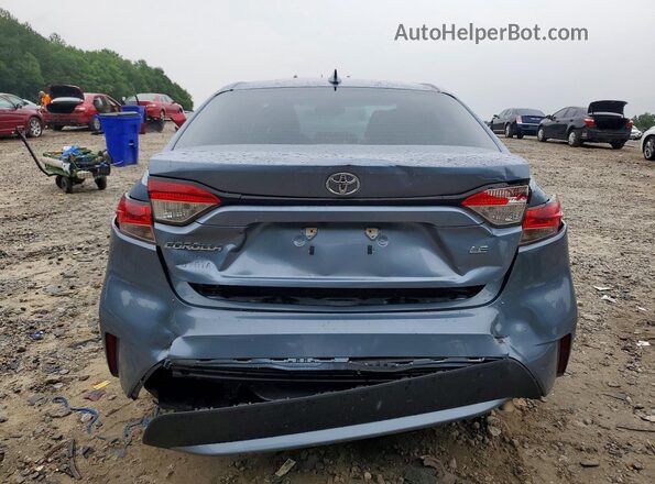 5YFEPMAE7NP295985 2022 TOYOTA COROLLA Blue Вид ззаду