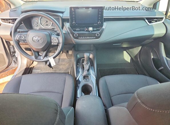 5YFEPMAE7NP295985 2022 TOYOTA COROLLA Blue Вид панелі приладів