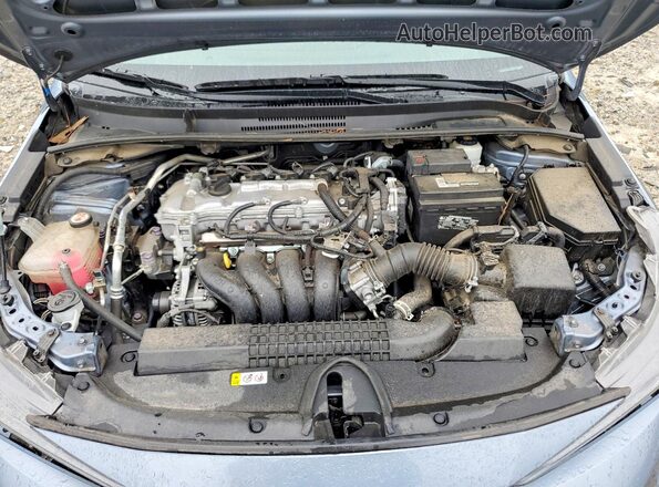 5YFEPMAE7NP295985 2022 TOYOTA COROLLA Blue Вид задньої частини салону