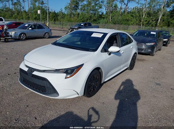5YFEPMAE7NP296201 2022 TOYOTA COROLLA White Առջևի ձախ երեք քառորդ տեսարան