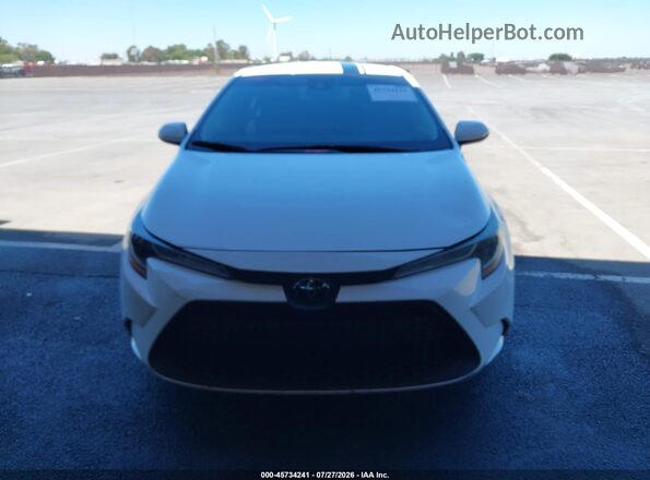 5YFEPMAE7NP308668 2022 TOYOTA COROLLA White Սարքավորումների վահանակի տեսք