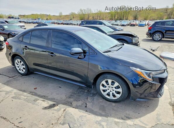 5YFEPMAE7NP328340 2022 TOYOTA COROLLA Черный Передняя правая четверть