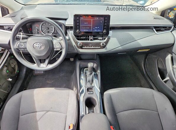 5YFEPMAE7NP328340 2022 TOYOTA COROLLA Черный Вид панели приборов