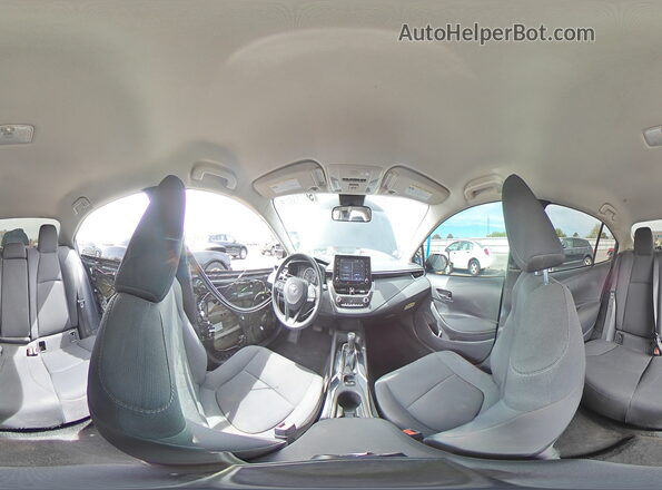 5YFEPMAE7NP328340 2022 TOYOTA COROLLA Черный Панорамный вид салона 360°