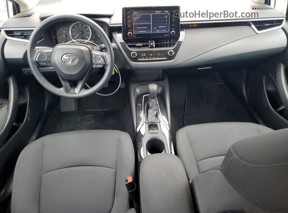 5YFEPMAE7NP351603 2022 TOYOTA COROLLA Белый Вид панели приборов