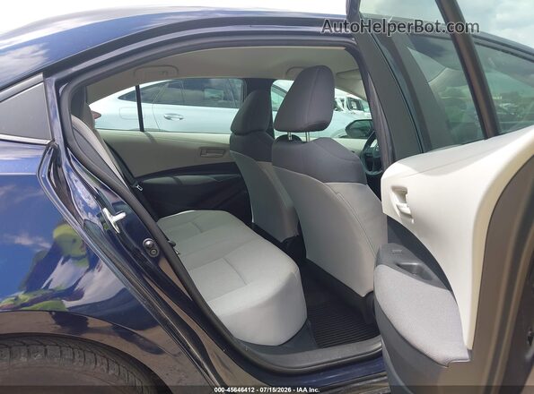 5YFEPMAE7NP361712 2022 TOYOTA COROLLA Blue Vista de la etiqueta del VIN