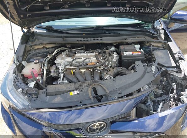 5YFEPMAE7NP361712 2022 TOYOTA COROLLA Blue Vista trasera
