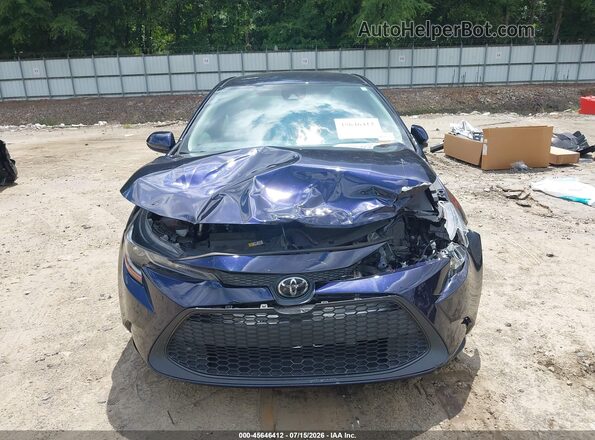 5YFEPMAE7NP361712 2022 TOYOTA COROLLA Blue Vista del cuadro de instrumentos