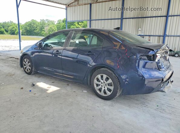 5YFEPMAE8MP160495 2021 TOYOTA COROLLA Синий Задняя левая четверть