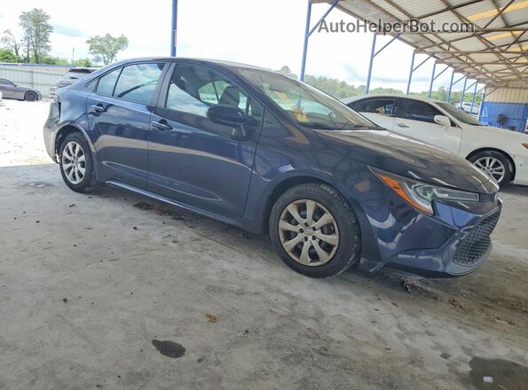 5YFEPMAE8MP160495 2021 TOYOTA COROLLA Синий Передняя правая четверть