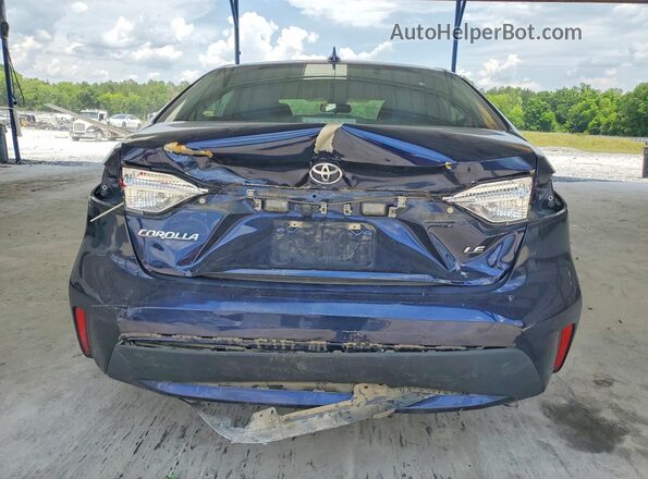 5YFEPMAE8MP160495 2021 TOYOTA COROLLA Синий Вид сзади