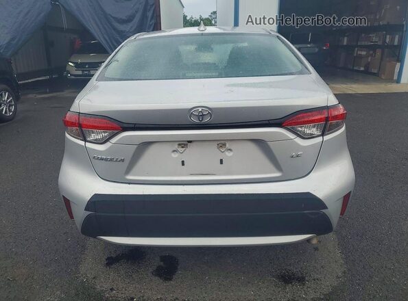5YFEPMAE8MP164661 2021 TOYOTA COROLLA Gray Вид ззаду