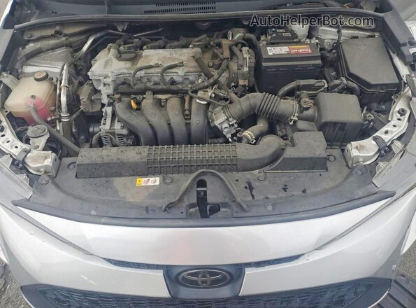 5YFEPMAE8MP164661 2021 TOYOTA COROLLA Gray Вид задніх сидінь