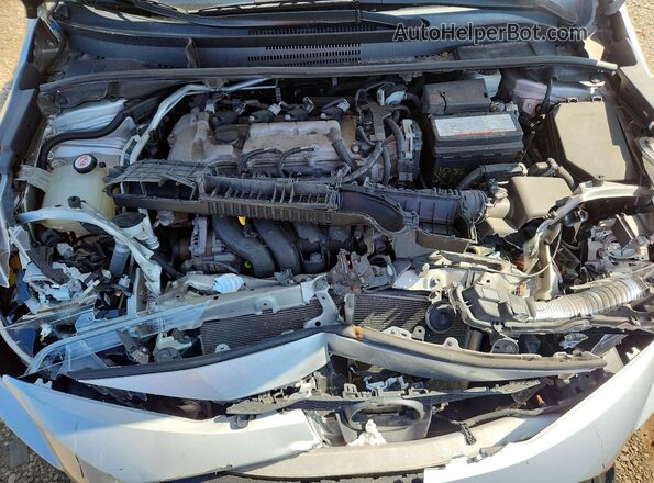 5YFEPMAE8MP165115 2021 TOYOTA COROLLA Silver Սալոնի հետևի տեսք