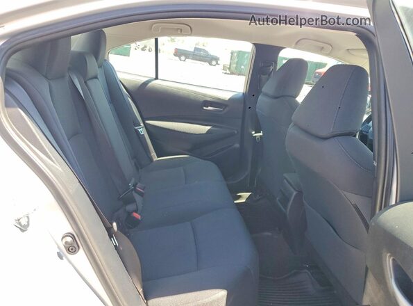 5YFEPMAE8MP170752 2021 TOYOTA COROLLA Gray უკანა სავარძლების ხედი