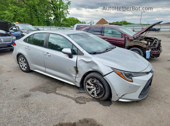 5YFEPMAE8MP177118 2021 TOYOTA COROLLA Silver Передня права чверть