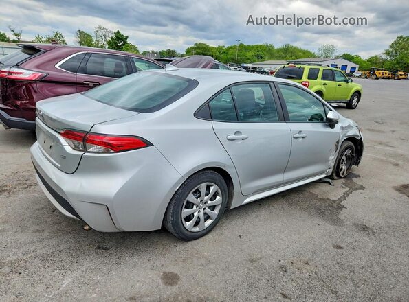 5YFEPMAE8MP177118 2021 TOYOTA COROLLA Silver Задня права чверть