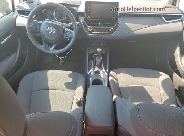 5YFEPMAE8MP177118 2021 TOYOTA COROLLA Silver Вид панелі приладів
