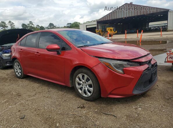 5YFEPMAE8MP198373 2021 TOYOTA COROLLA Red Delantero derecho