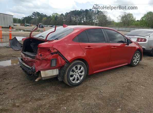 5YFEPMAE8MP198373 2021 TOYOTA COROLLA Red Trasero derecho