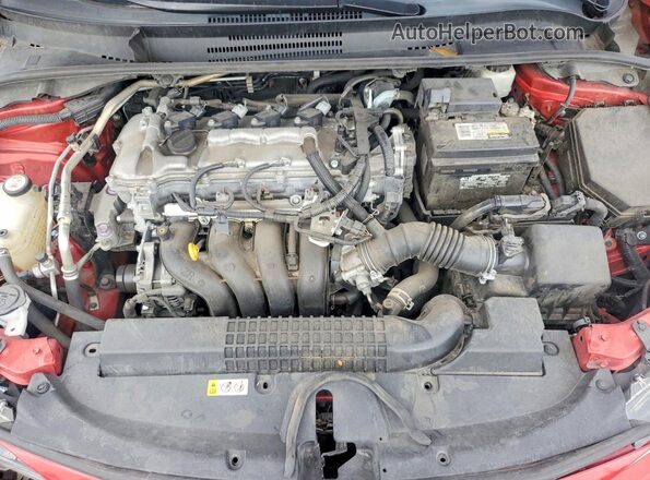 5YFEPMAE8MP198373 2021 TOYOTA COROLLA Red Vista interior trasera