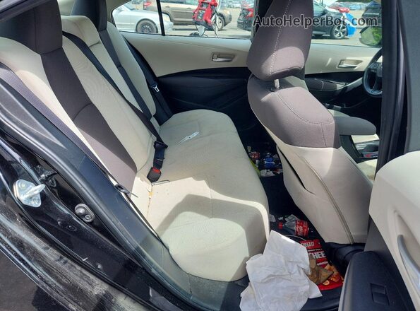 5YFEPMAE8MP209923 2021 TOYOTA COROLLA Black Vista de los asientos traseros
