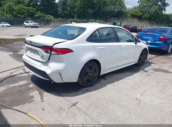 5YFEPMAE8MP247992 2021 TOYOTA COROLLA White უკანა მარჯვენა