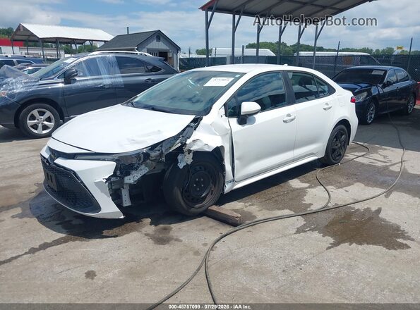 5YFEPMAE8MP247992 2021 TOYOTA COROLLA White წინა მარცხენა ხედი სამი მეოთხედიდან