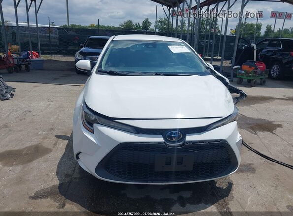 5YFEPMAE8MP247992 2021 TOYOTA COROLLA White წინა პანელის ხედი