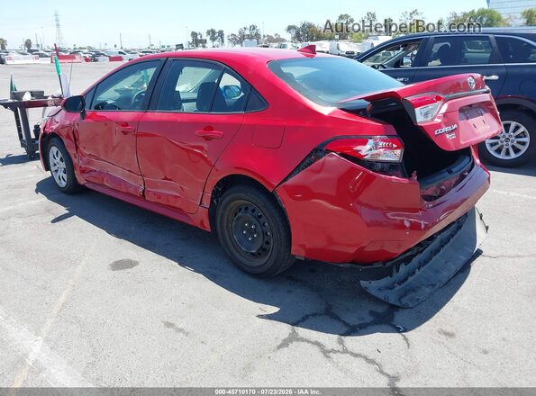 5YFEPMAE8MP256790 2021 TOYOTA COROLLA Red Հետևի ձախ
