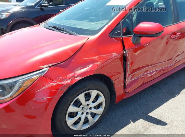 5YFEPMAE8MP256790 2021 TOYOTA COROLLA Red Դիմացի տեսք
