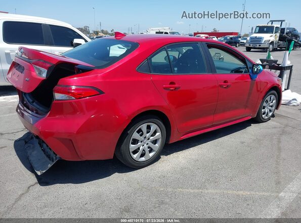 5YFEPMAE8MP256790 2021 TOYOTA COROLLA Red Հետևի աջ