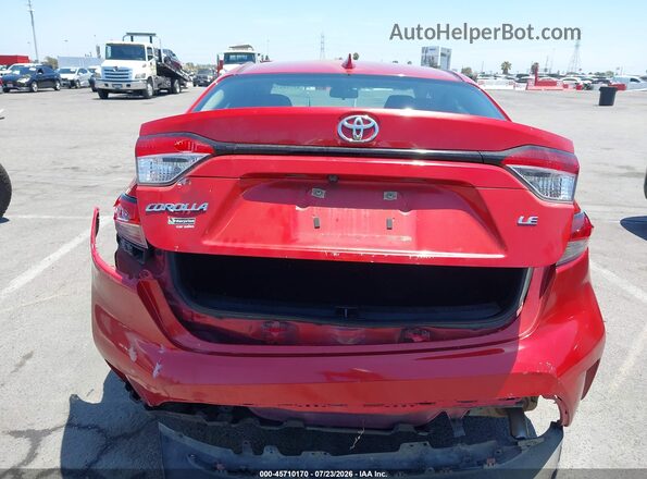 5YFEPMAE8MP256790 2021 TOYOTA COROLLA Red 