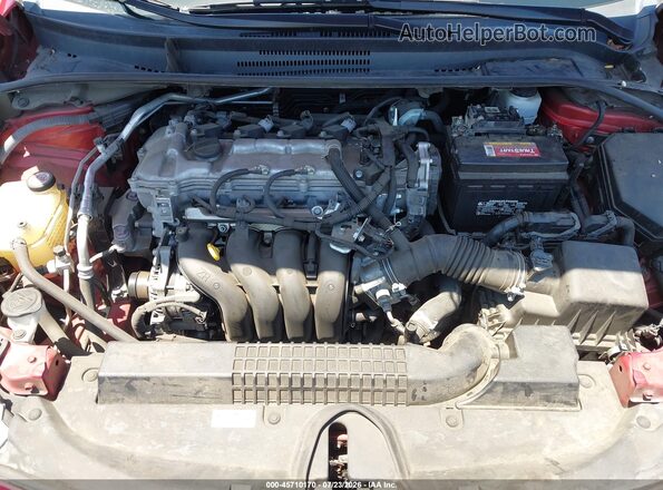 5YFEPMAE8MP256790 2021 TOYOTA COROLLA Red Հետևի տեսք