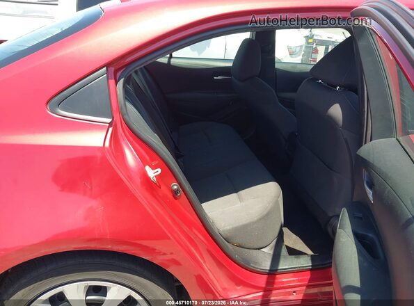 5YFEPMAE8MP256790 2021 TOYOTA COROLLA Red VIN կոդի պիտակի տեսք