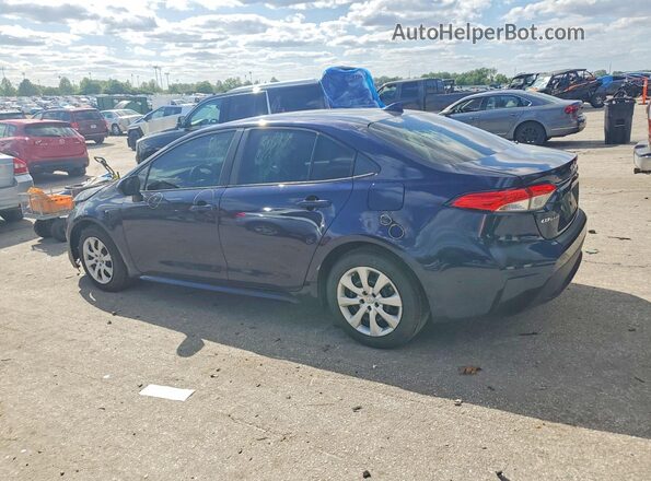 5YFEPMAE8MP260256 2021 TOYOTA COROLLA Blue Задня ліва чверть