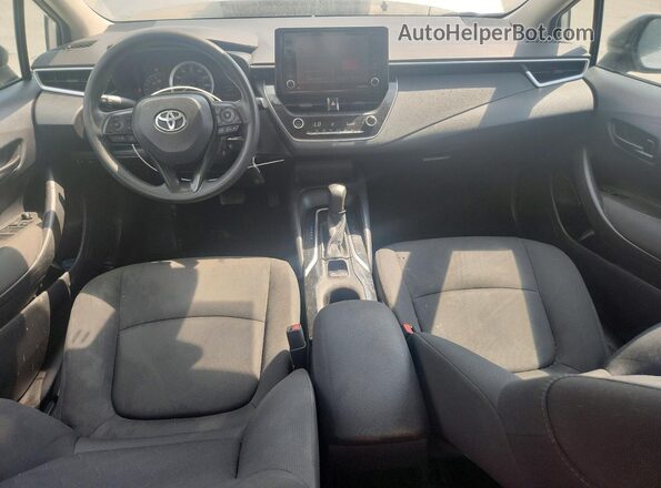 5YFEPMAE8NP273946 2022 TOYOTA COROLLA Silver Առջևի վահանակի տեսք