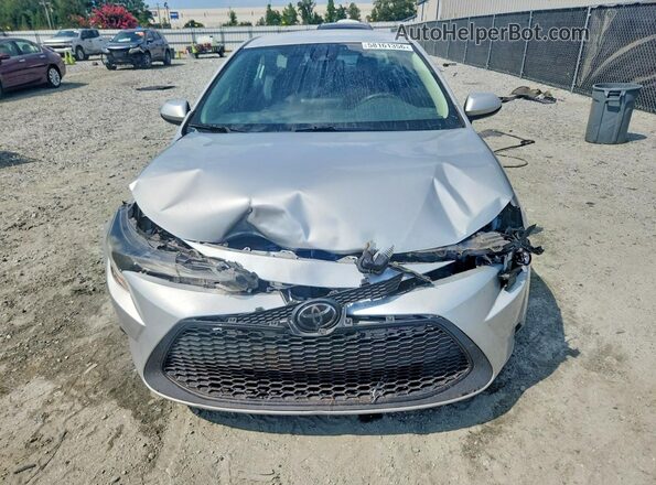 5YFEPMAE8NP273946 2022 TOYOTA COROLLA Silver Դիմացի տեսք