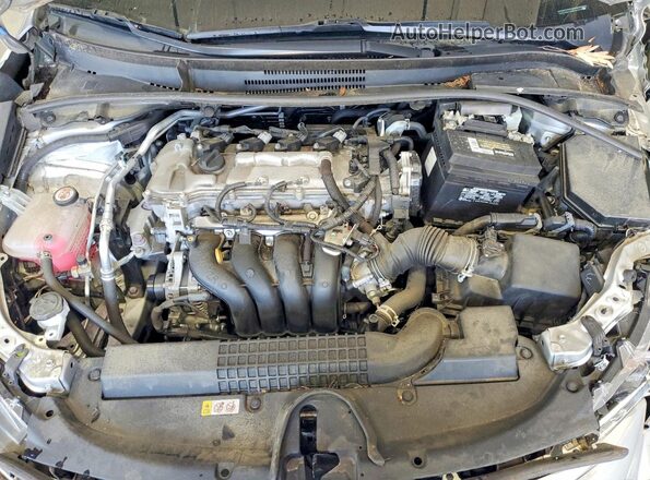 5YFEPMAE8NP291928 2022 TOYOTA COROLLA Silver Vista interior trasera