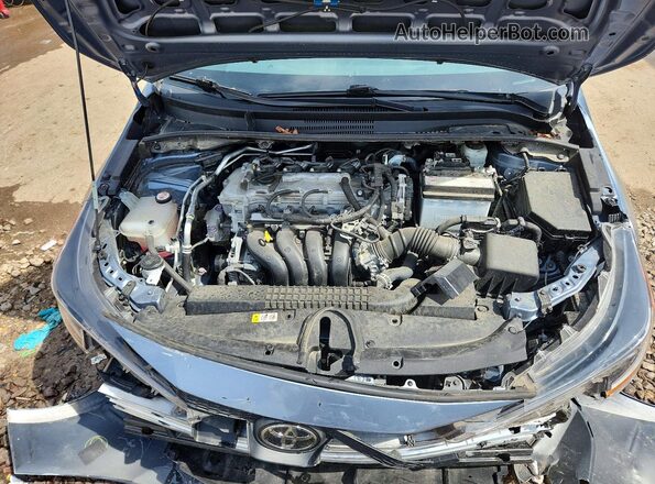 5YFEPMAE8NP307447 2022 TOYOTA COROLLA Blue უკანა სალონის ხედი