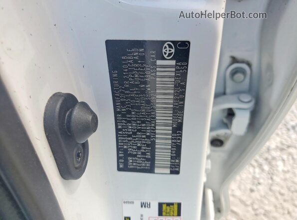 5YFEPMAE8NP311921 2022 TOYOTA COROLLA White ძრავის განყოფილების ხედი