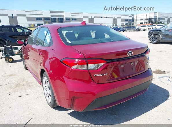 5YFEPMAE8NP342683 2022 TOYOTA COROLLA Red Հետևի ձախ