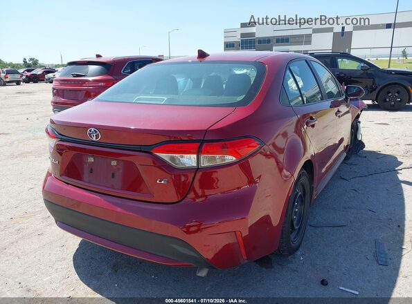 5YFEPMAE8NP342683 2022 TOYOTA COROLLA Red Հետևի աջ