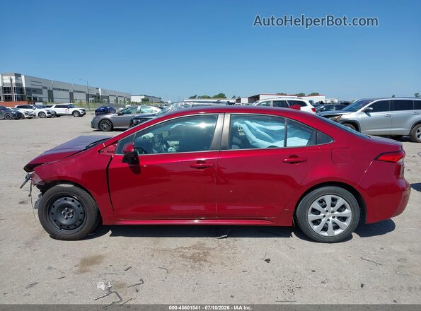 5YFEPMAE8NP342683 2022 TOYOTA COROLLA Red Սալոնի 360 աստիճան տեսք