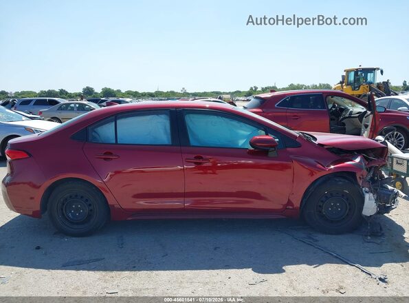 5YFEPMAE8NP342683 2022 TOYOTA COROLLA Red Սալոնի հետևի տեսք