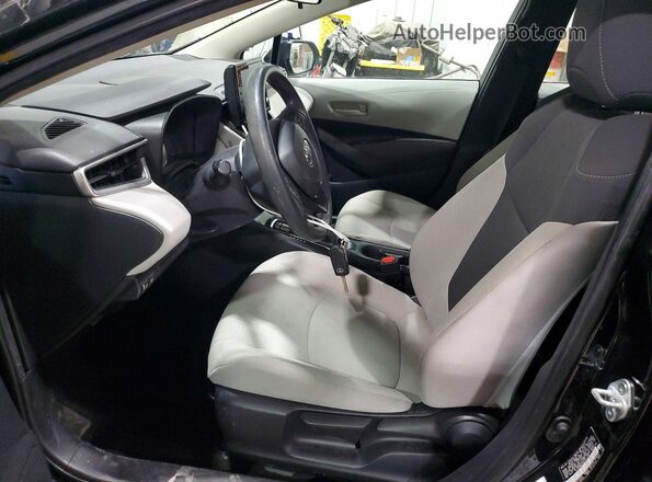 5YFEPMAE8NP372170 2022 TOYOTA COROLLA Black წინა სალონის ხედი