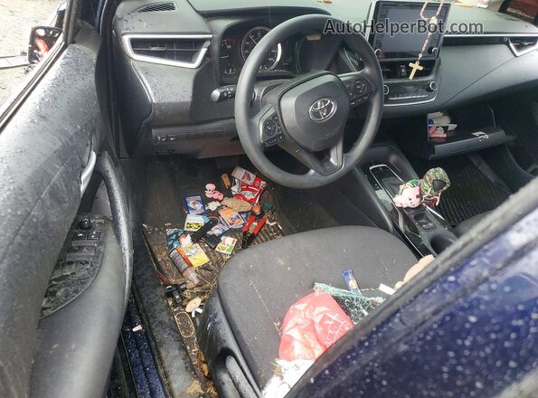 5YFEPMAE9MP161025 2021 TOYOTA COROLLA Blue Widok deski rozdzielczej