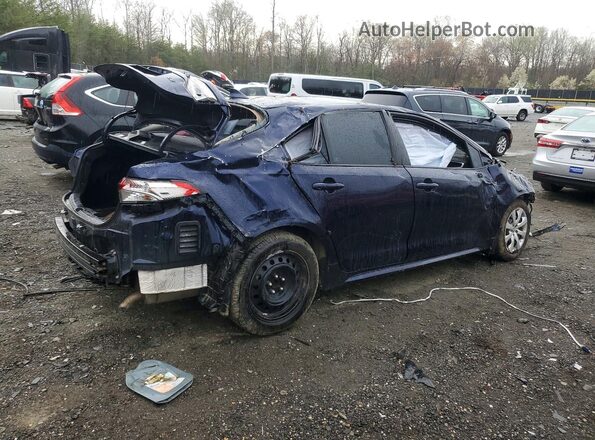 5YFEPMAE9MP161025 2021 TOYOTA COROLLA Blue Tył prawy