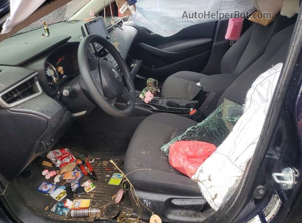 5YFEPMAE9MP161025 2021 TOYOTA COROLLA Blue Widok wnętrza z przodu